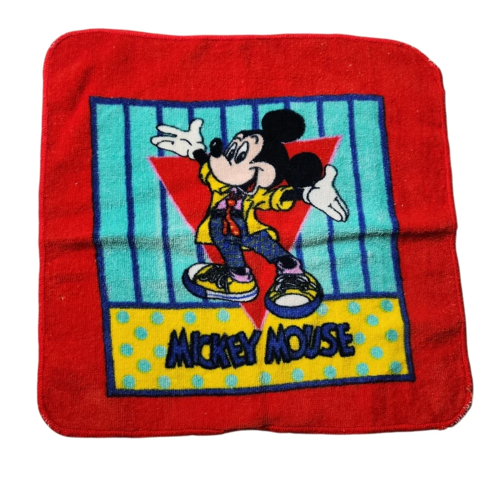 Vintage 80s/90s Mickey Mouse Towel/handtowel By Franco Beach, Resort , Travel